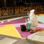 Colorful Frescoes Slow Cars Near Yvelines Schools