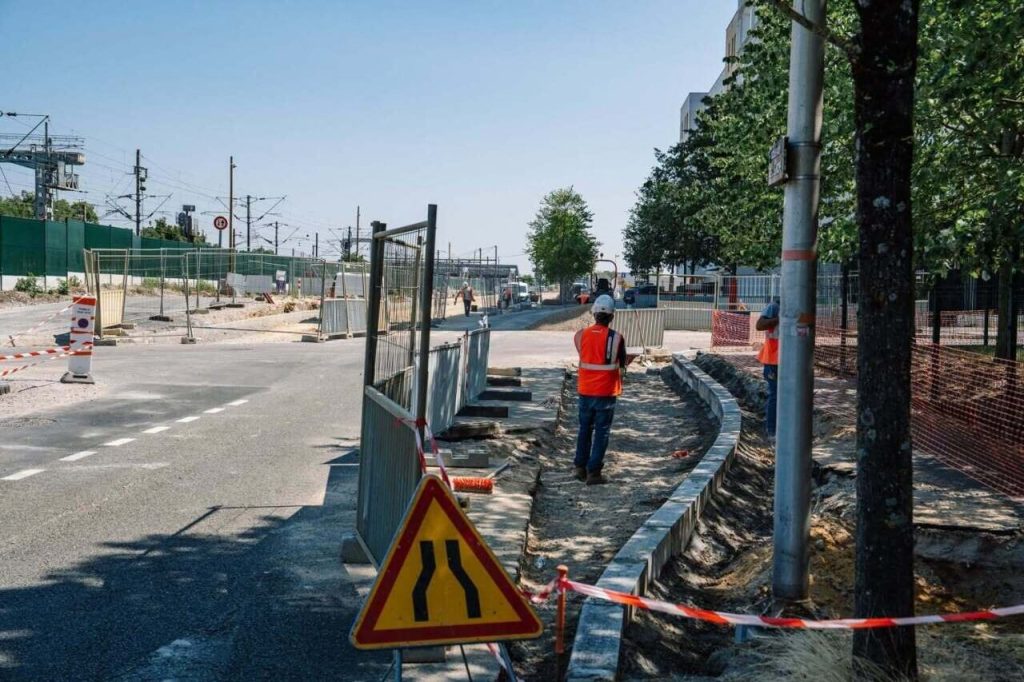 Poissy traffic chaos: construction work worsens