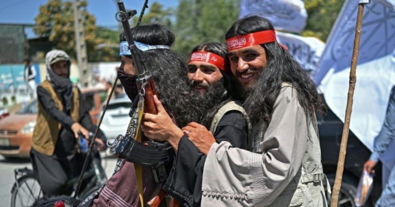 Taliban Mark 5 Years in Power with Dance and Flags