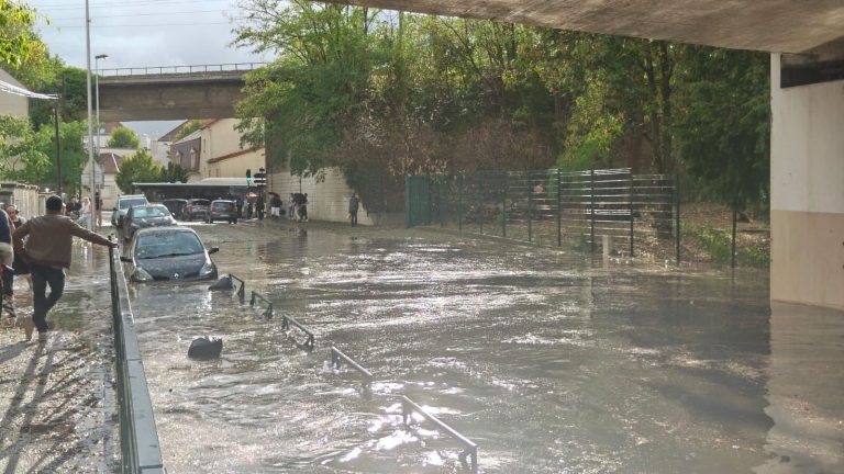 Violent Storm Floods Val-de-Marne, France