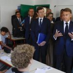 Macron Defends Phone Ban to Skeptical Students
